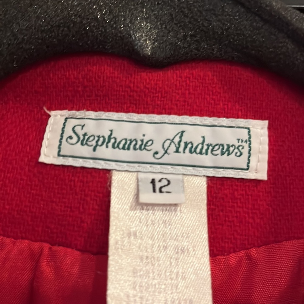 Red Wool Jacket - Picture 2 of 4